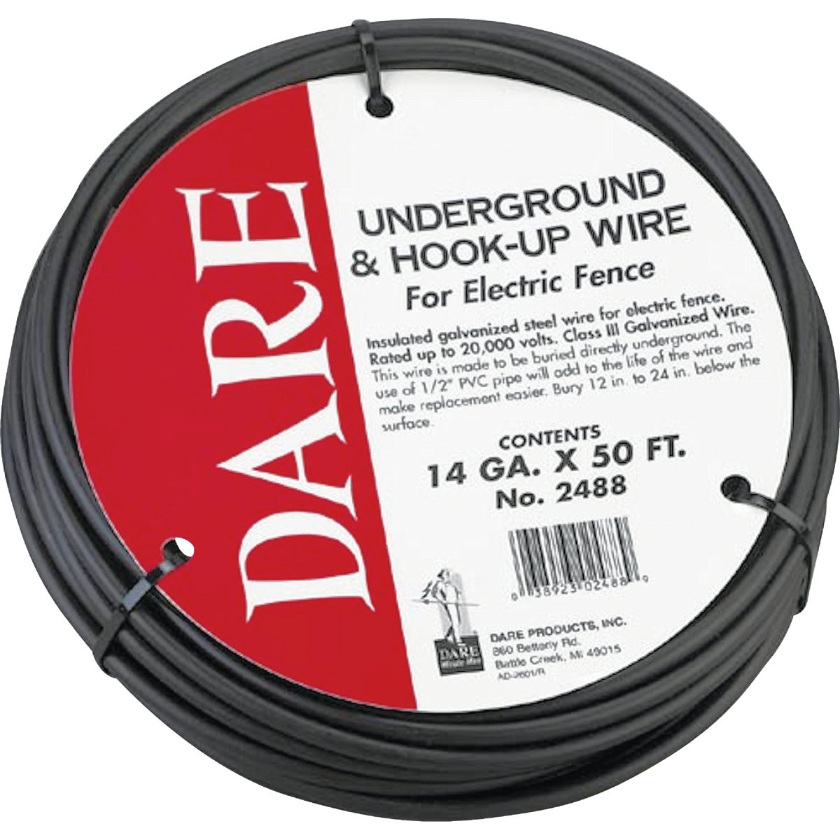 Dare 14 Ga. x 50 Ft. Underground & Hook-Up Wire