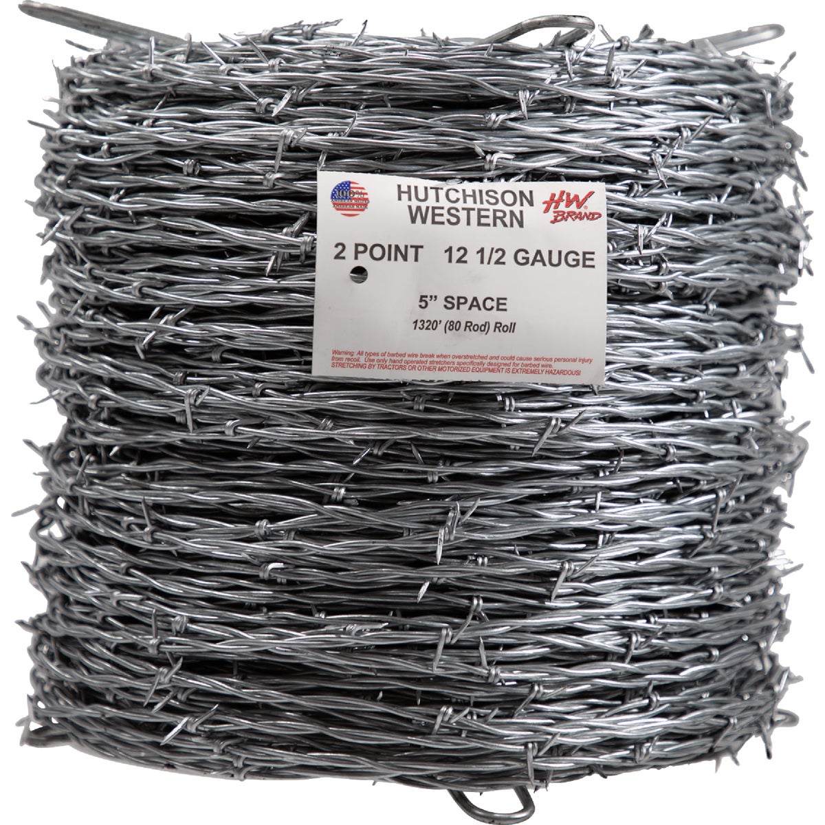 Oklahoma Steel 1320 Ft. x 12.5 Ga. 2 Pt. 5 In. Barbed Wire