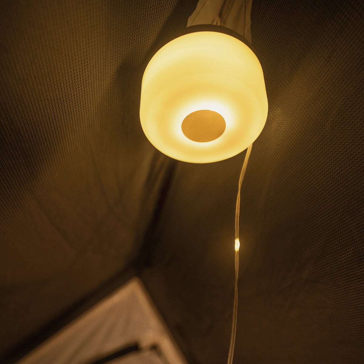 Brightz Hangable Rechargeable Warm White LED Reel Lantern String Light