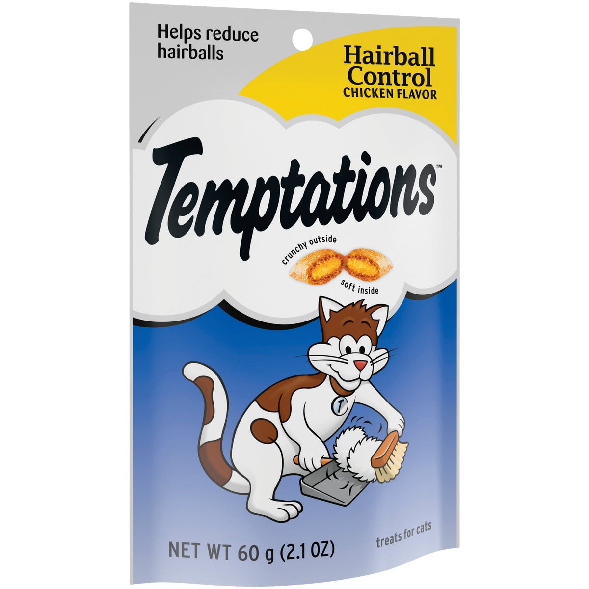 Temptations Hairball Control Chicken 2.1 Oz. Cat Treats