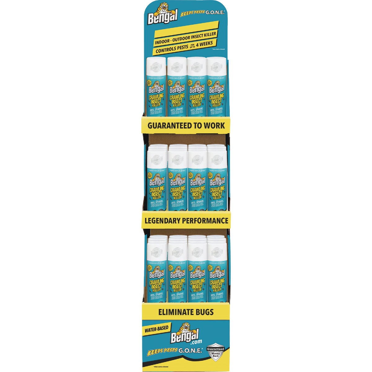 Bengal 16 Oz. Crawling Insect Killer Display