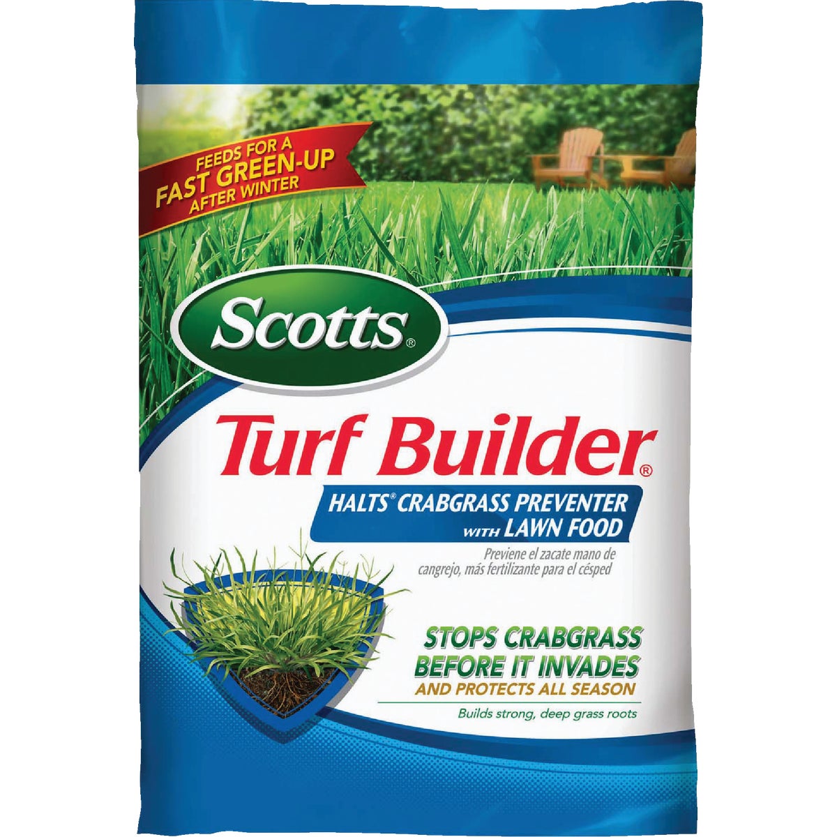 Scotts Turf Builder Lawn Fertilizer With Halts Crabgrass Preventer