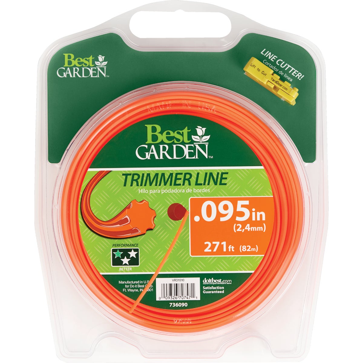 Best Garden 7-Point Trimmer Line