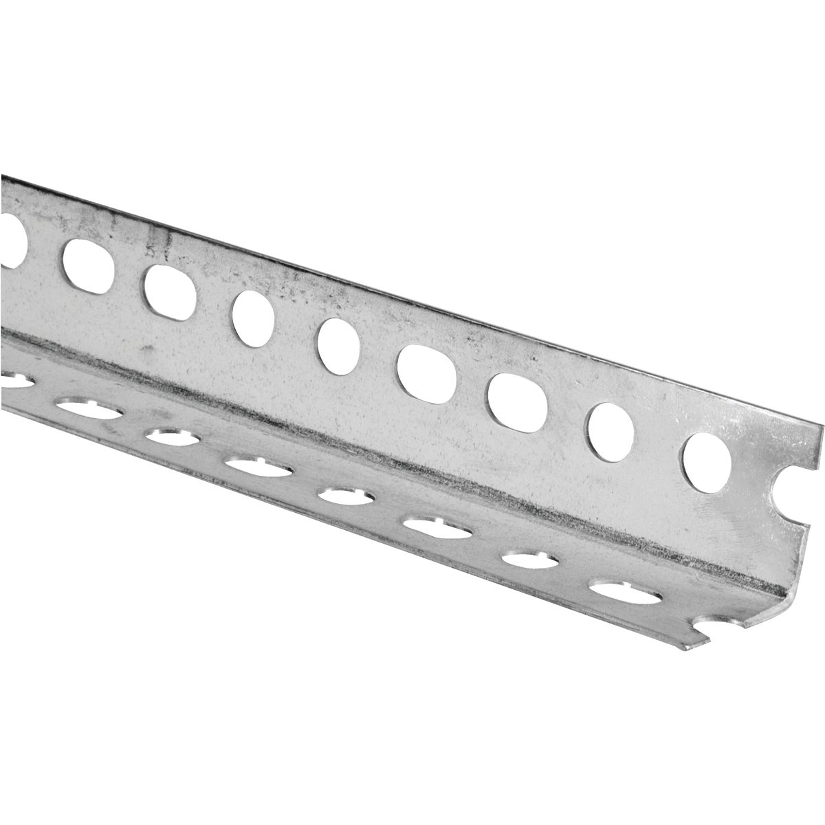 Hillman Steelworks Zinc-Plated 1-1/4 In. x 5 Ft. Slotted Angle