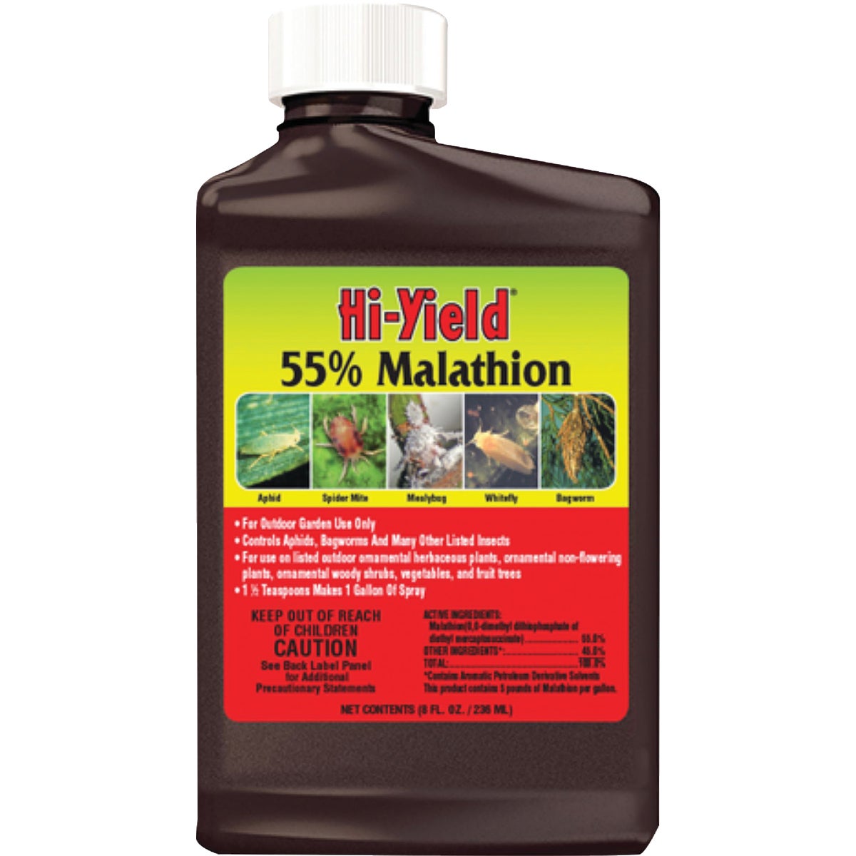 Hi-Yield 8 Oz. Concentrate Malathion Insect Killer
