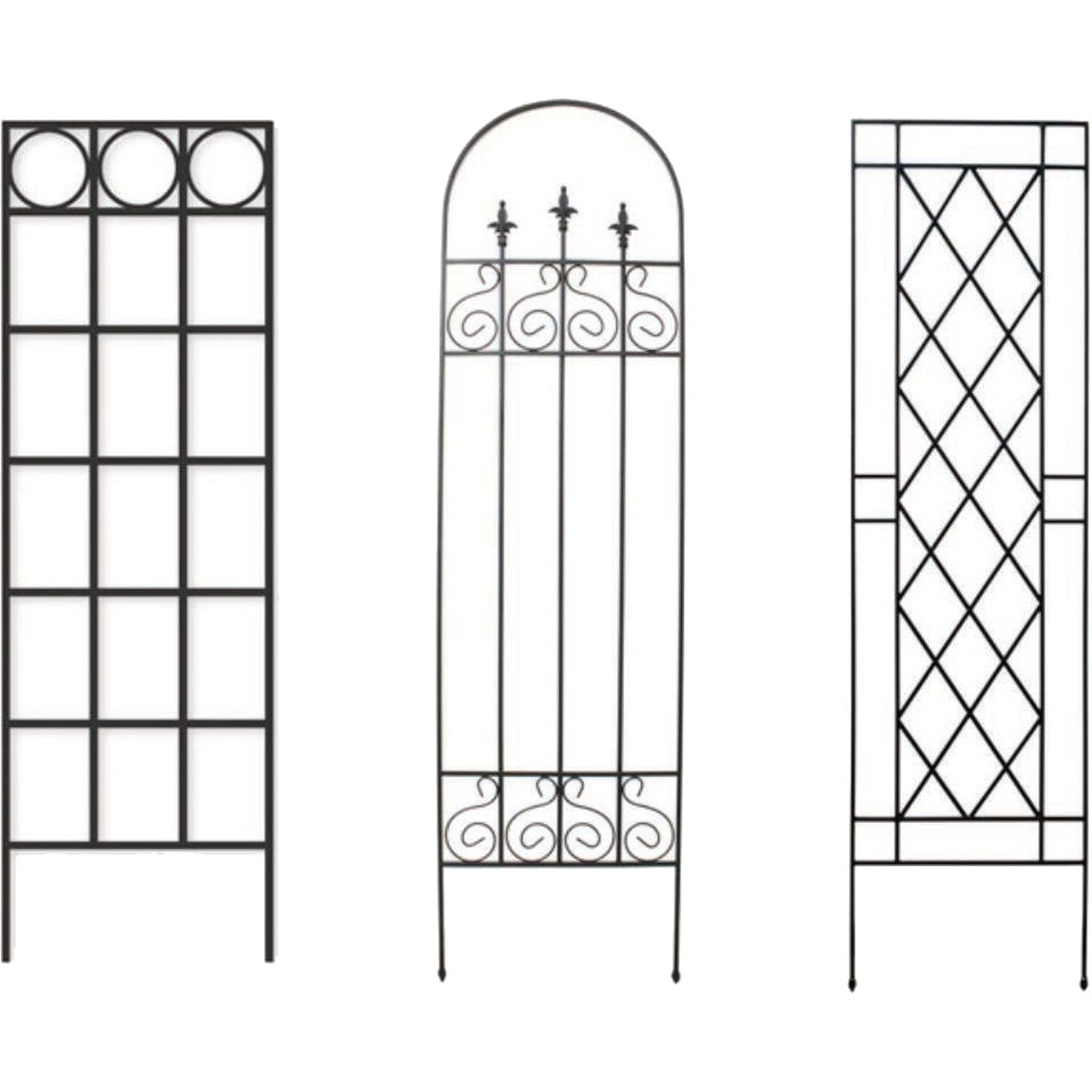 Border Concepts Wrought Iron 24 In. Trellis Assortment
