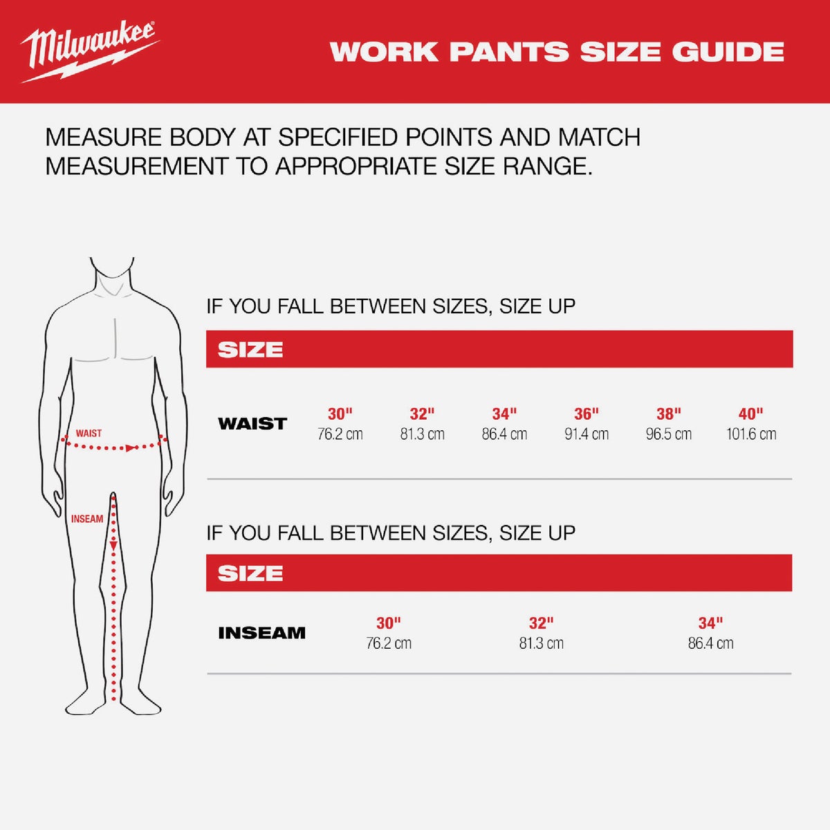 Milwaukee FREEFLEX Black 38 x 32 Tech Pants