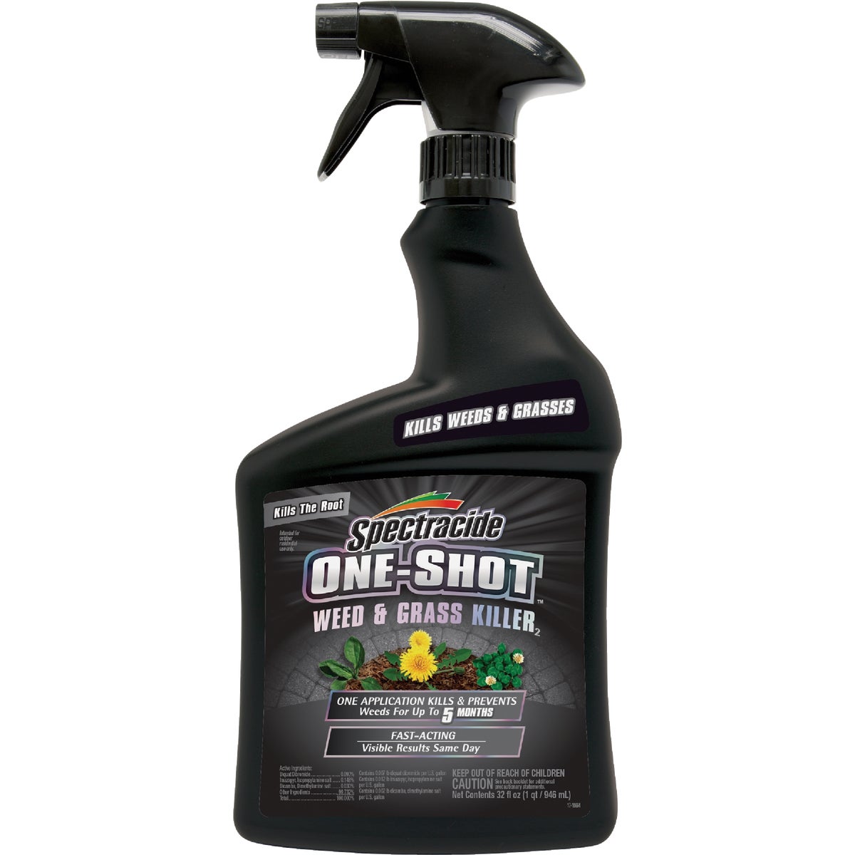 Spectracide One Shot 32 Oz. Ready To Use Weed & Grass Killer
