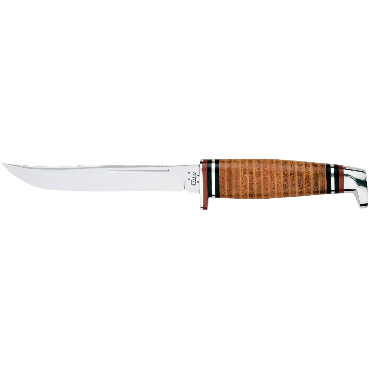 Case Leather Hunter 5 In. Surgical Steel Fixed Blade Knife