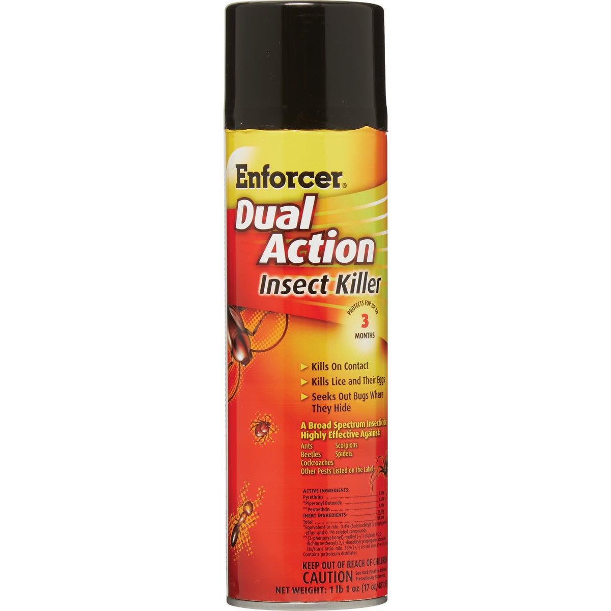 Enforcer Dual Action 17 Oz. Aerosol Spray Insect Killer