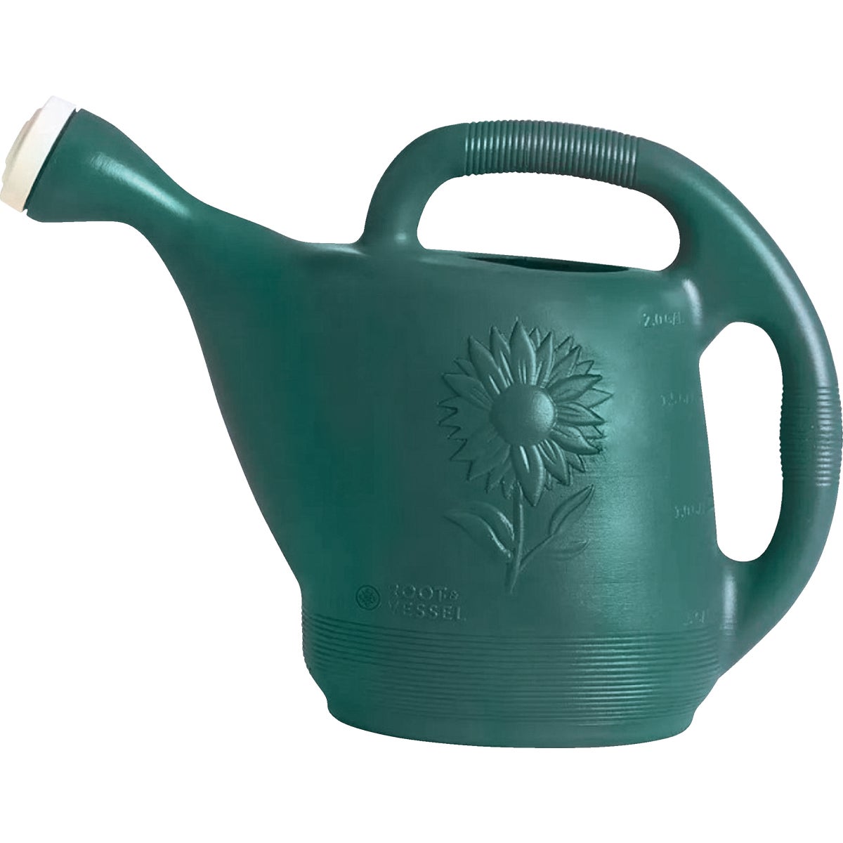 Novelty 2 Gal. Green Poly Watering Can