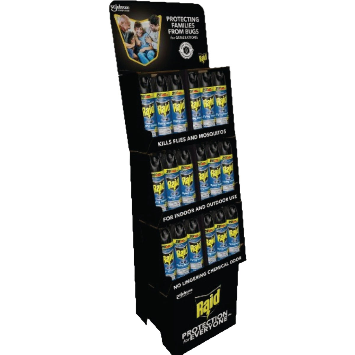 Raid Flying Insect Killer Display