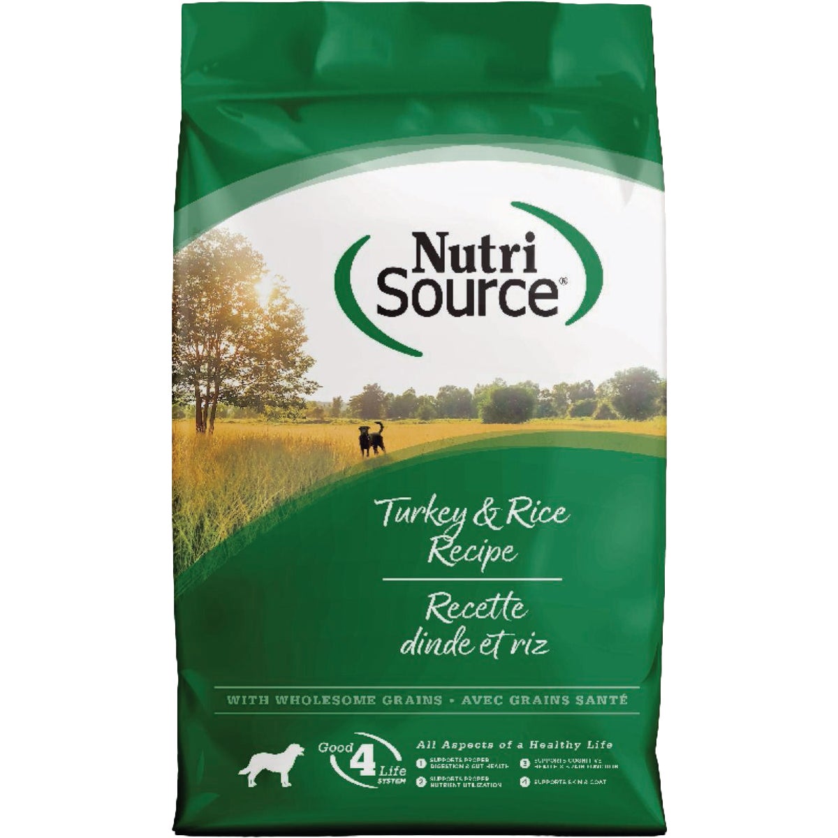 NutriSource 12 Lb. Turkey & Rice Recipe Dog Food