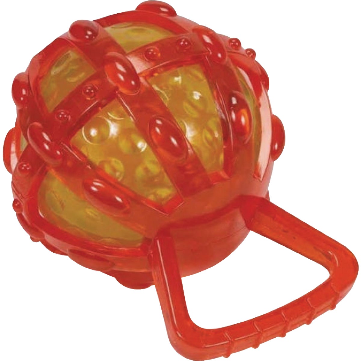 Boss Pet Chomper TPR Cage with Transparent Ball Dog Toy