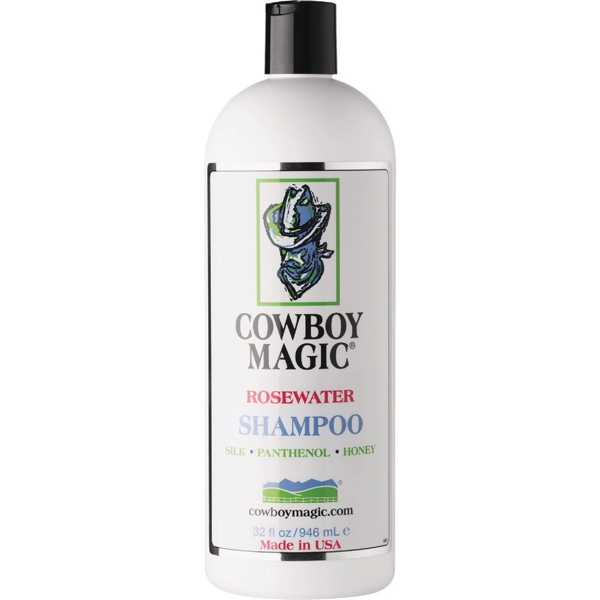Cowboy Magic 32 Oz. Rosewater Shampoo