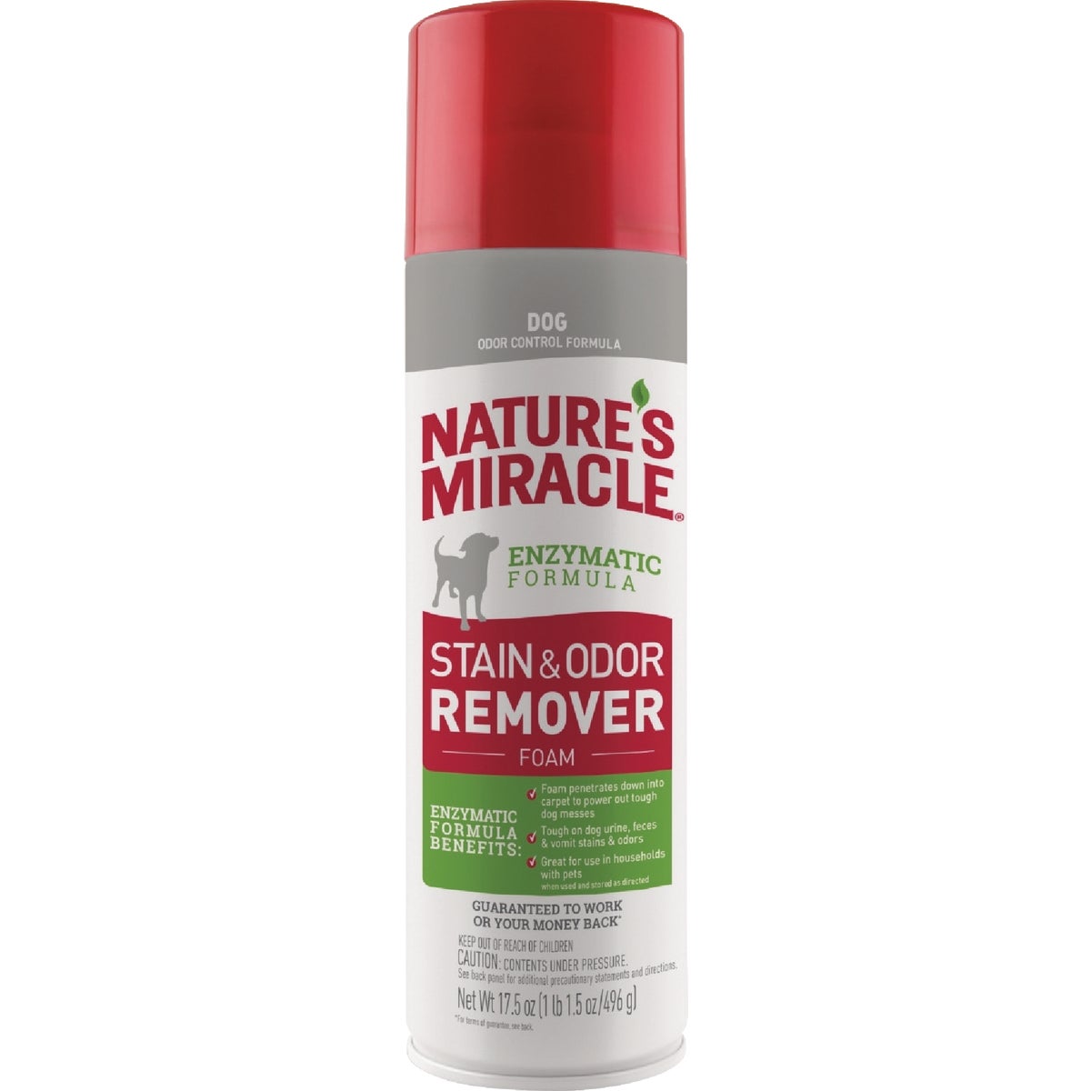 Nature's Miracle 17.5 Oz. Foam Dog Stain & Odor Remover