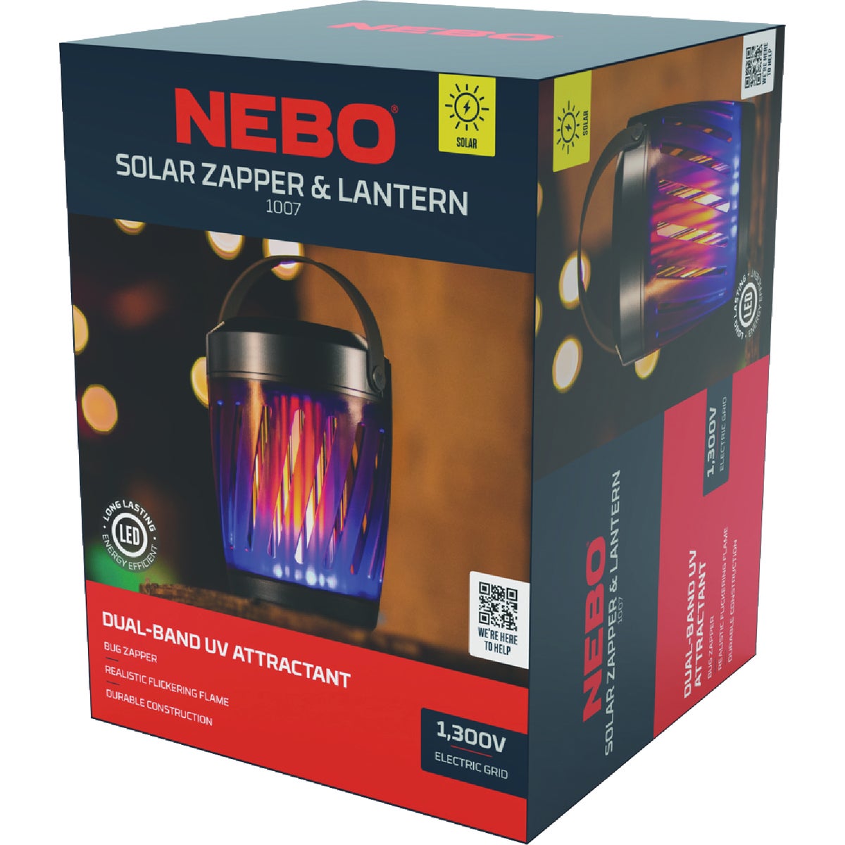 Nebo Solar 1300V Lantern Style Insect Zapper