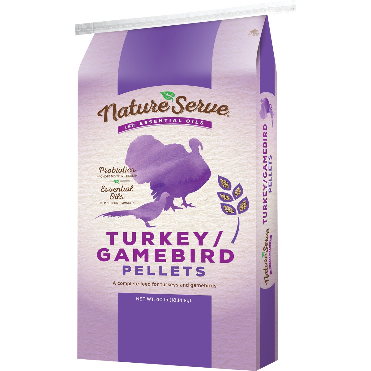 NatureServe 40 Lb. Turkey/Gamebird Pellets