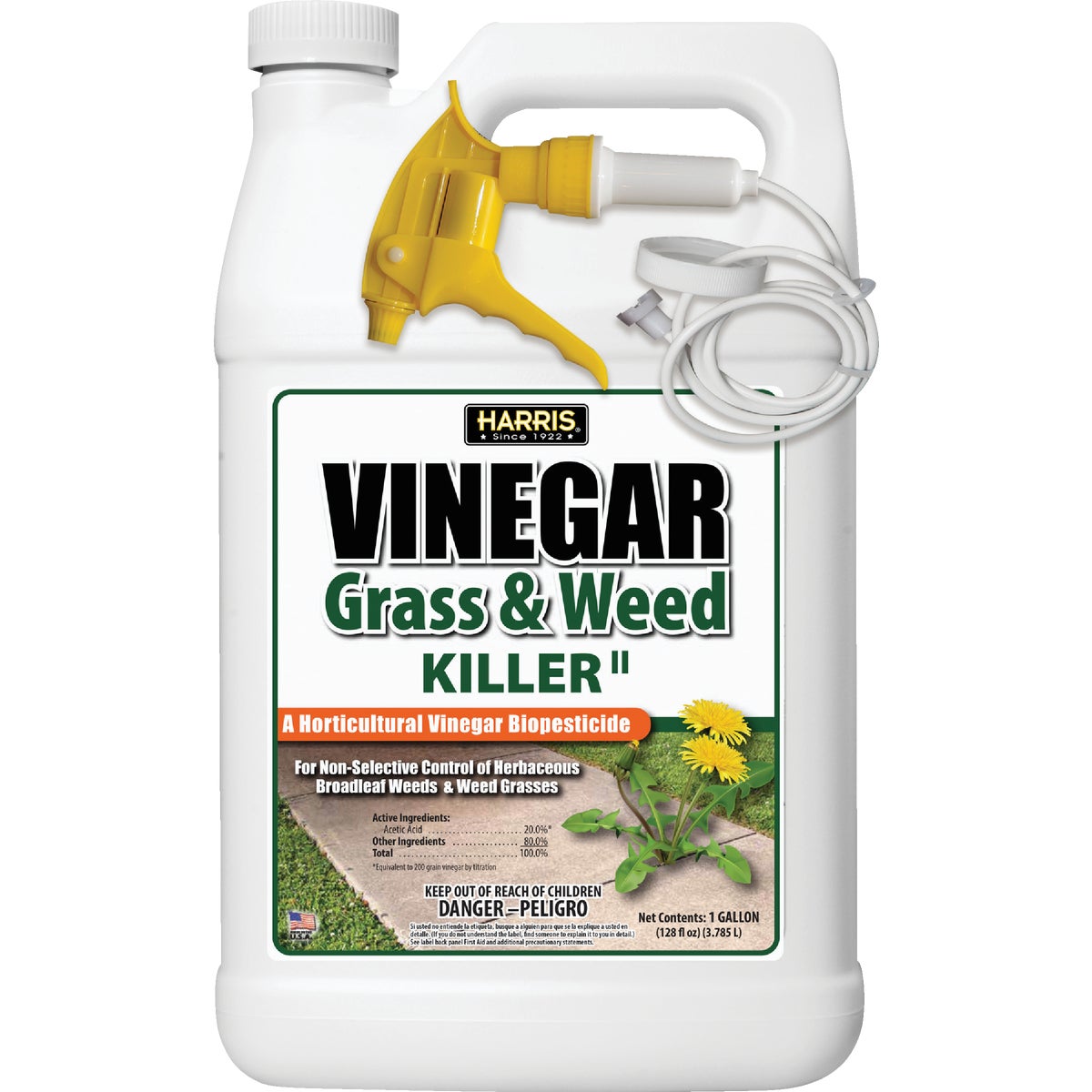Harris 1 Gal. Ready To Use Trigger Spray   Vinegar Weed Killer