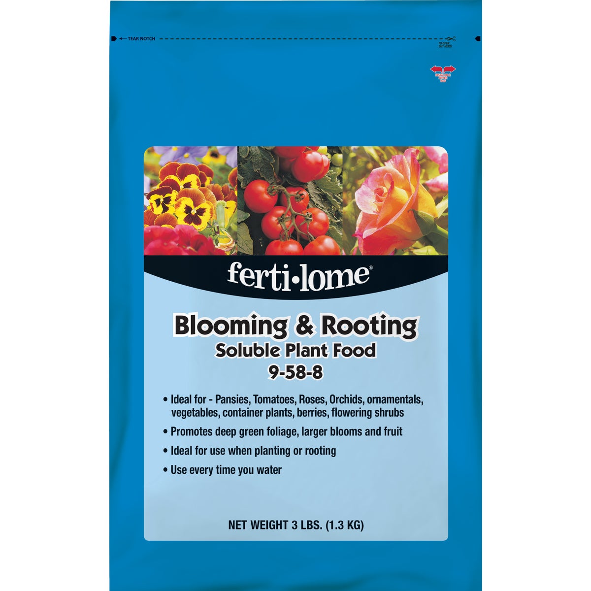 Ferti-Lome 3 Lb. 9-58-8 Blooming & Rooting Soluble Dry Plant Food