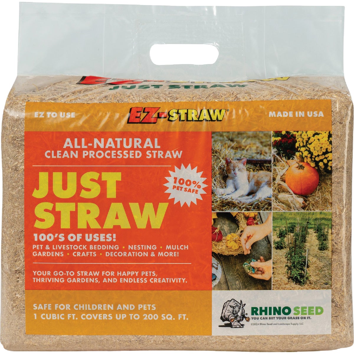 EZ Straw 1 Cu. Ft. Straw