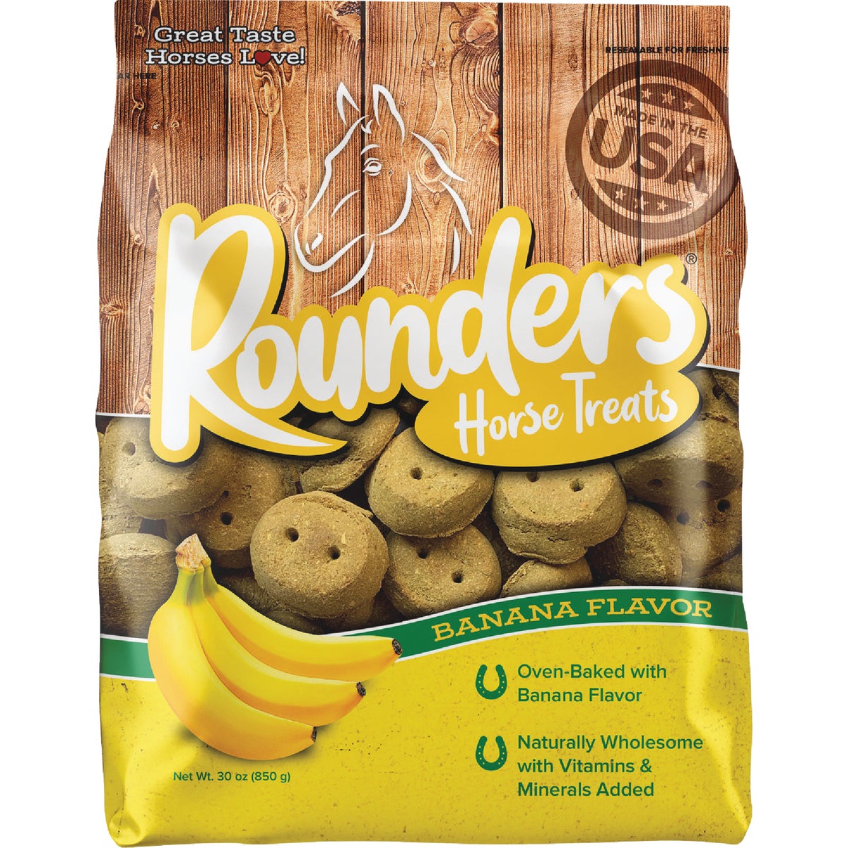Kent Rounders 30 Oz. Banana Horse Treats