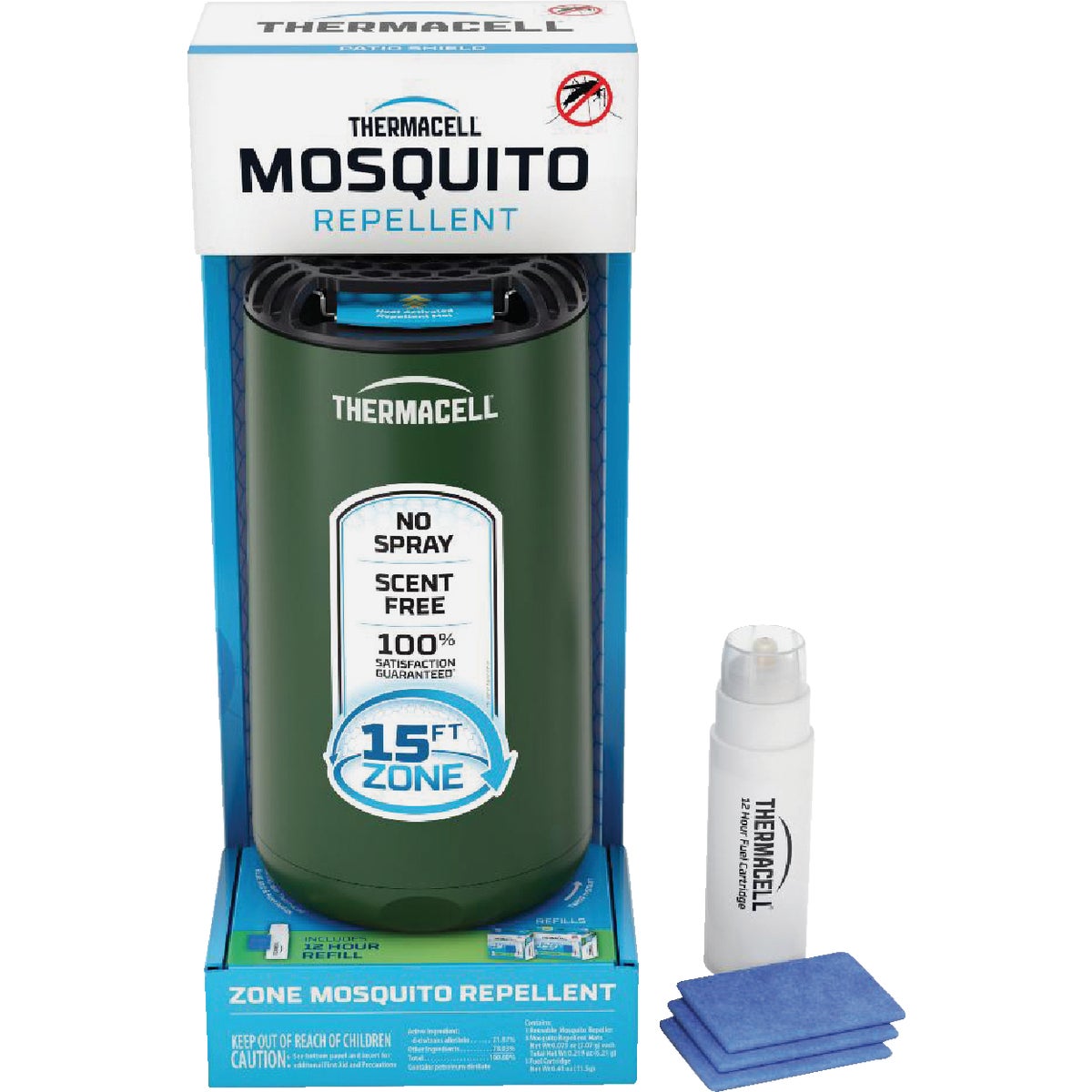 Thermacell Patio Shield 12 Hr. Forest Mosquito Repeller