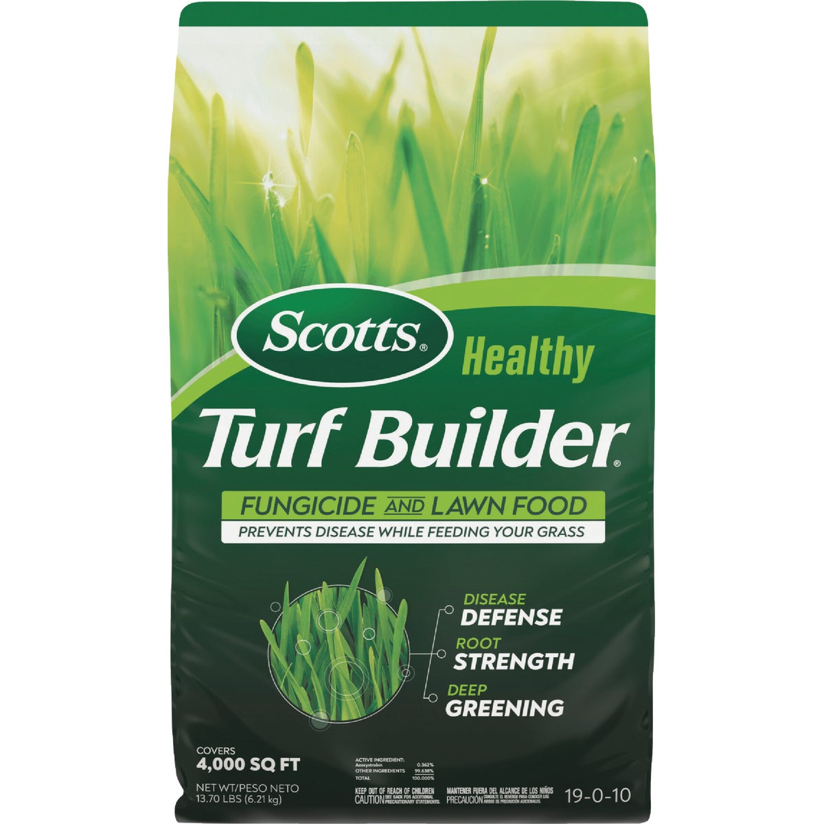 Scotts Turf Builder 4000 Sq. Ft. 13.70 Lb. Fungicide & Lawn Food