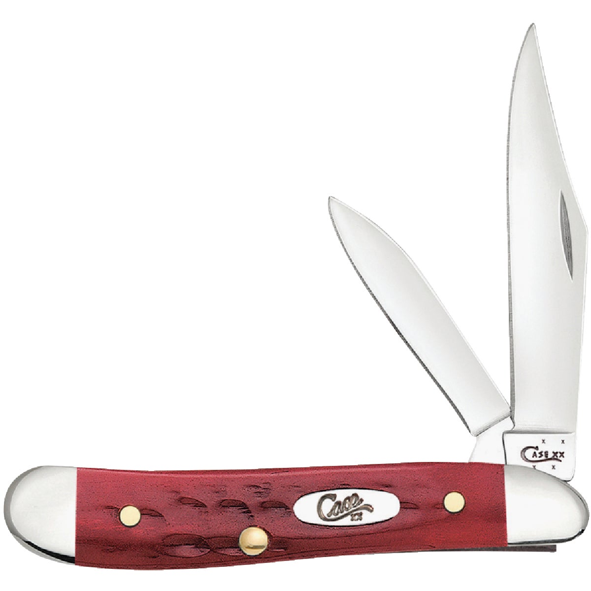 Case Pocket Worn Peanut 2.1 In./1.53 In. Folding Knife