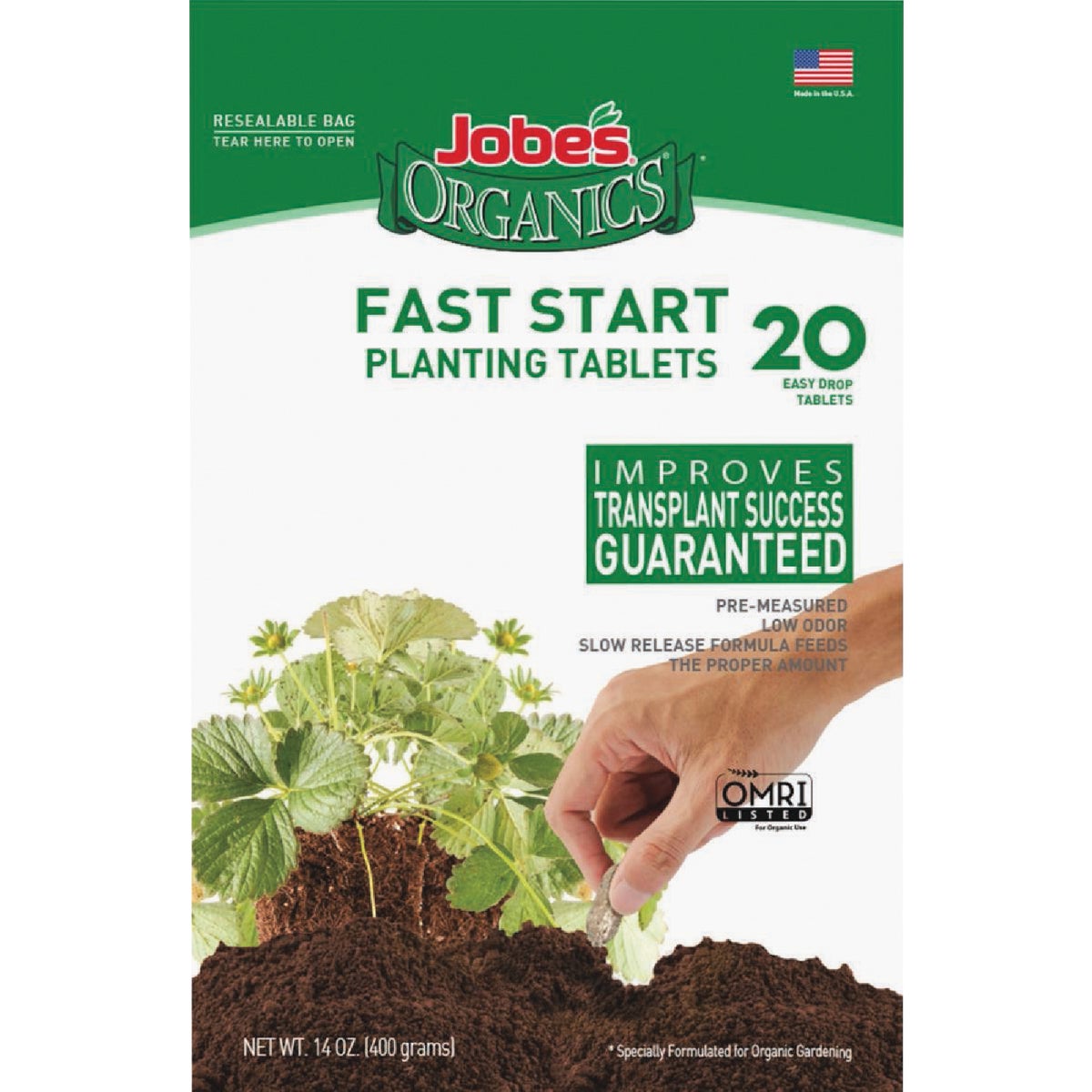 Jobe's Organics Fast Start Planting Tablets (20-Pack)