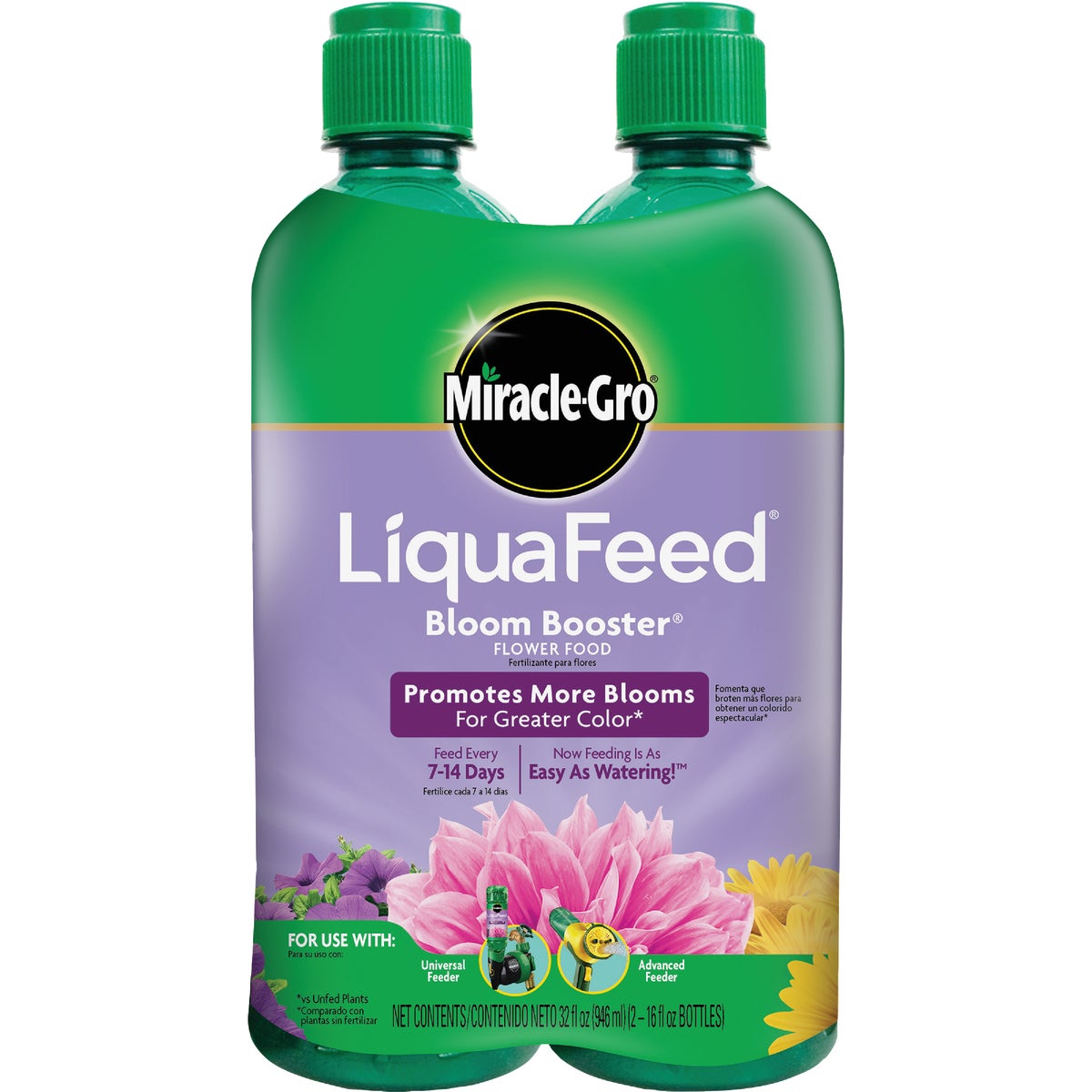 Miracle-Gro LiquaFeed Bloom Booster Liquid Plant Food Refill