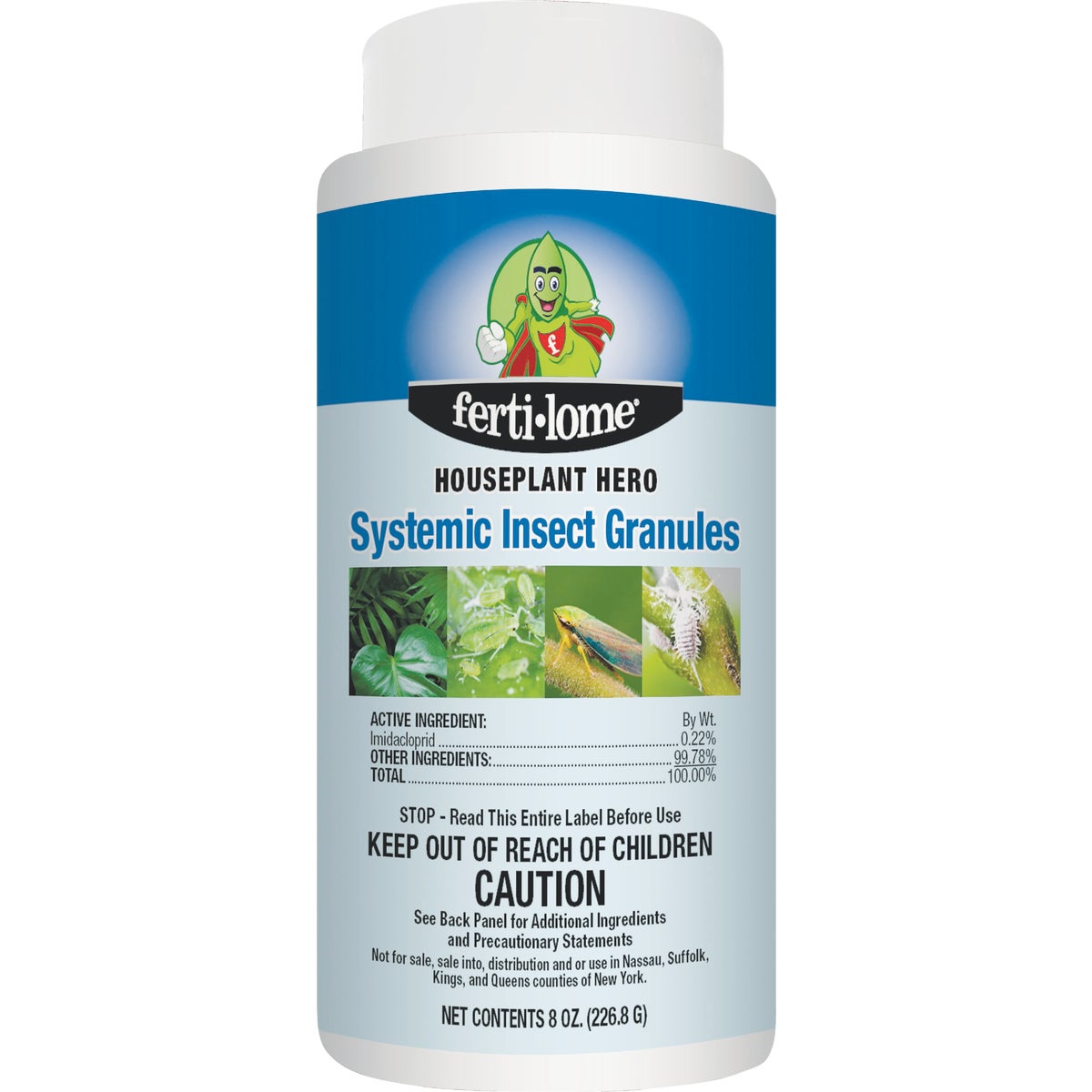 Ferti-lome Houseplant Hero 8 Oz. Systemic Insect Granules