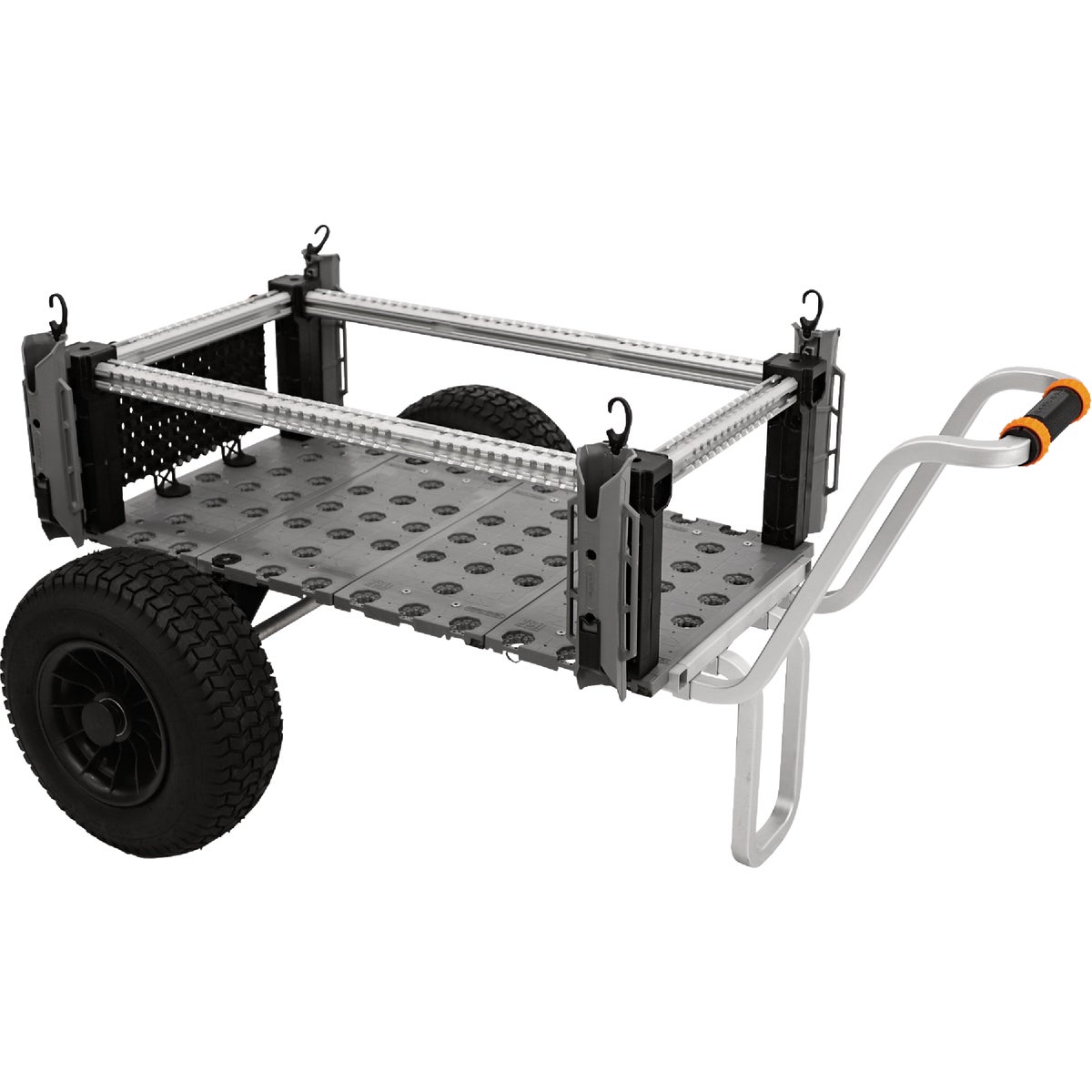 YakAttack SandRig 20 In. x 36 In. Surf Cart with 16 In. Rubber Tires