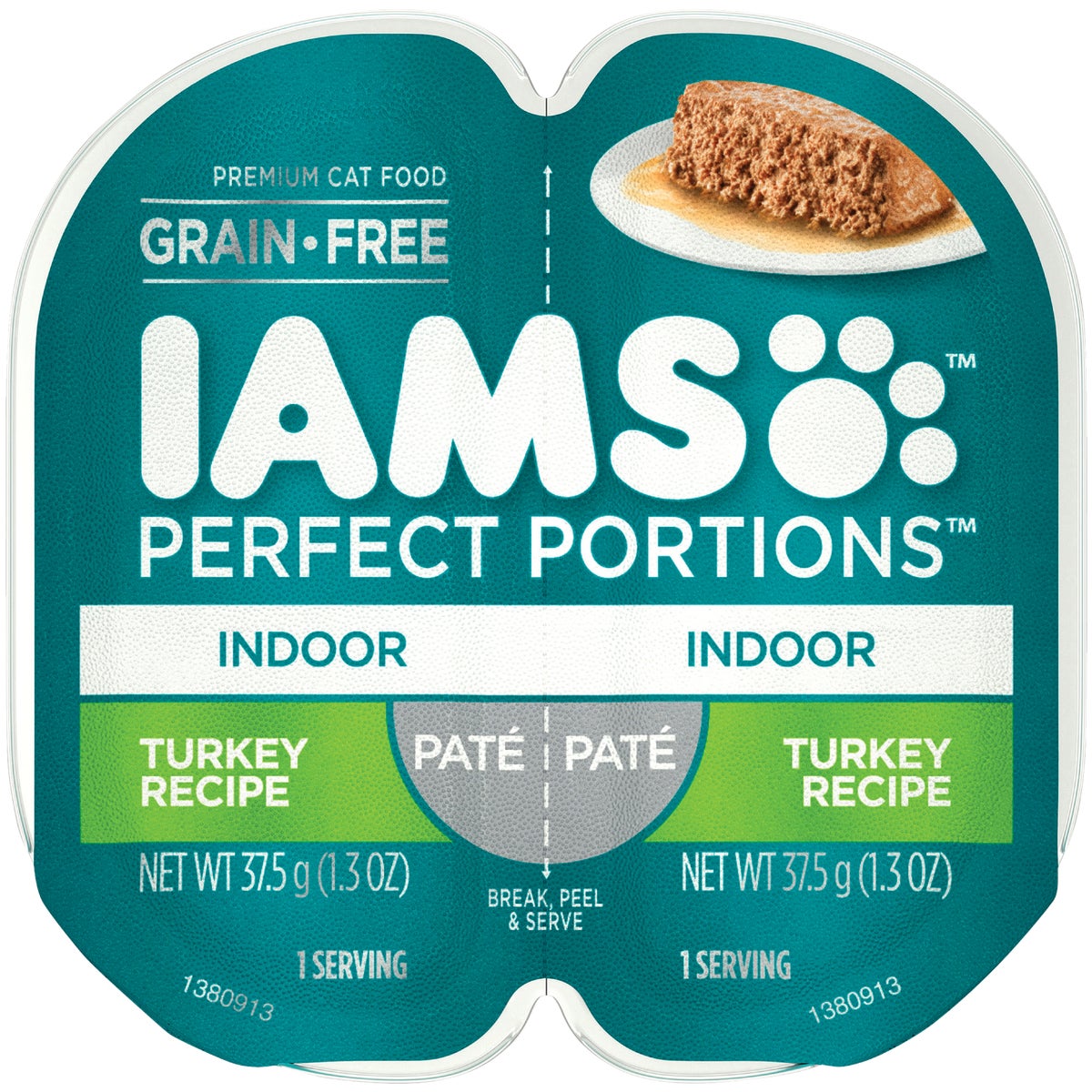 Iams Perfect Portions Indoor Formula 2.6 Oz. Turkey Flavor Adult Wet Cat Food
