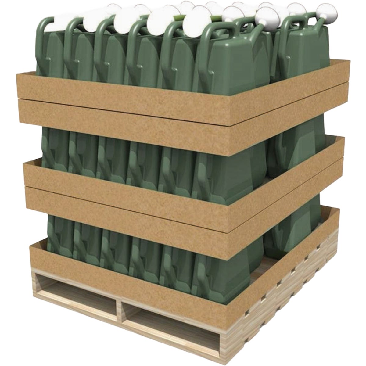 Bloem 2 Gal. Basil Watering Can Display (72-Piece)