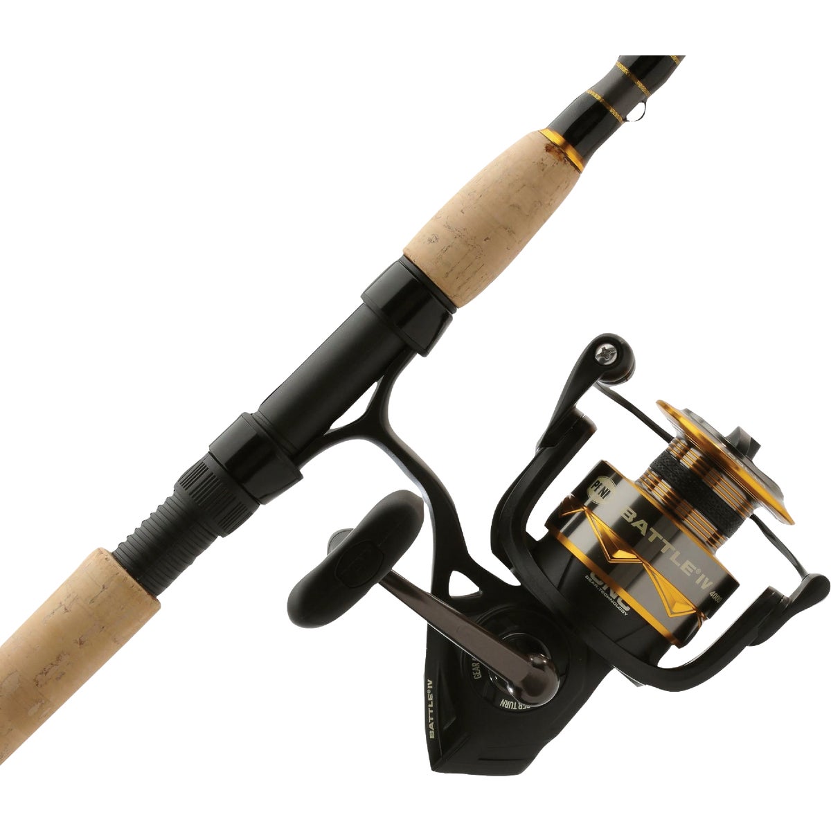PENN Battle IV Spinning Combo Fishing Rod & Reel