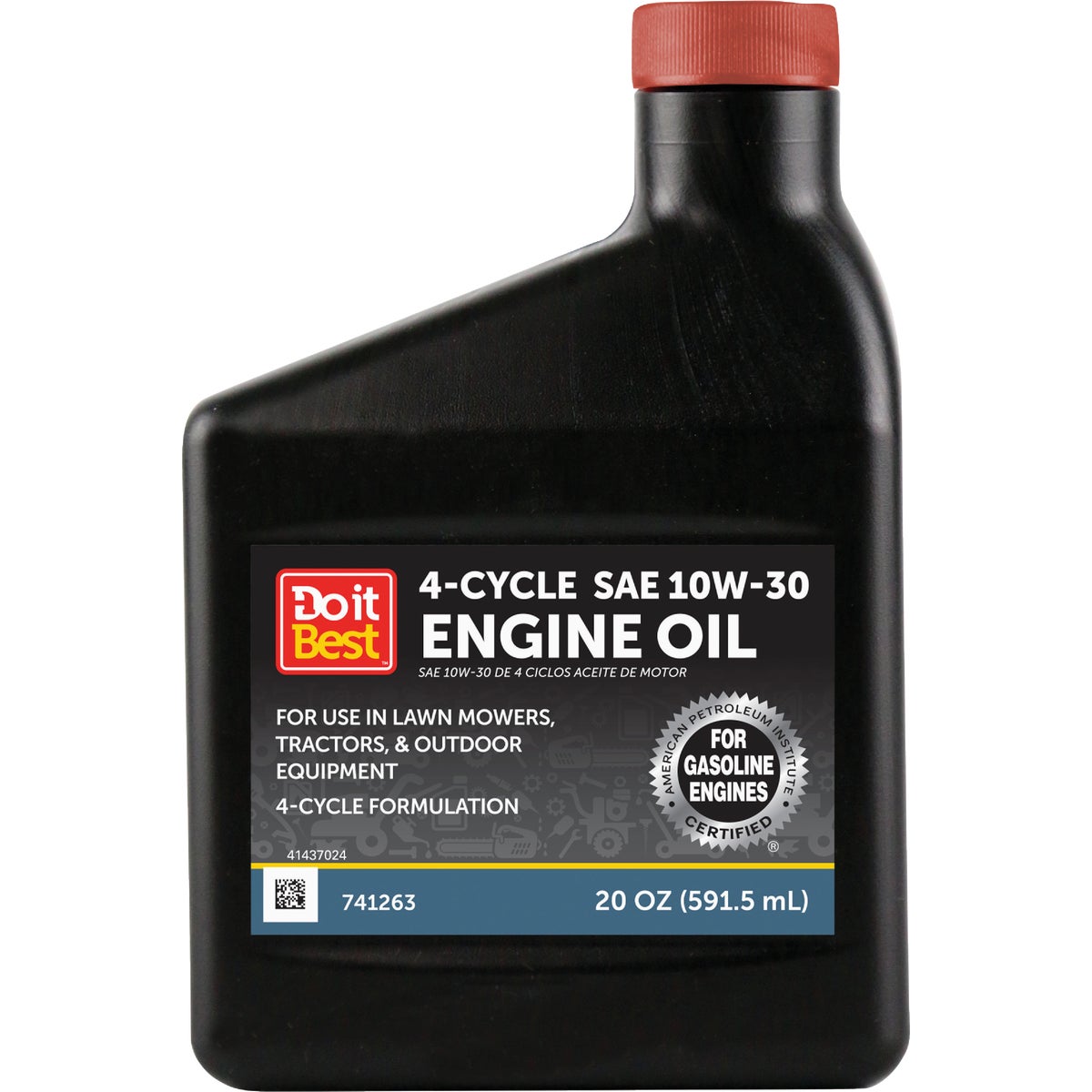 Do it Best 20 Oz. 10W-30 4-Cycle Engine Oil