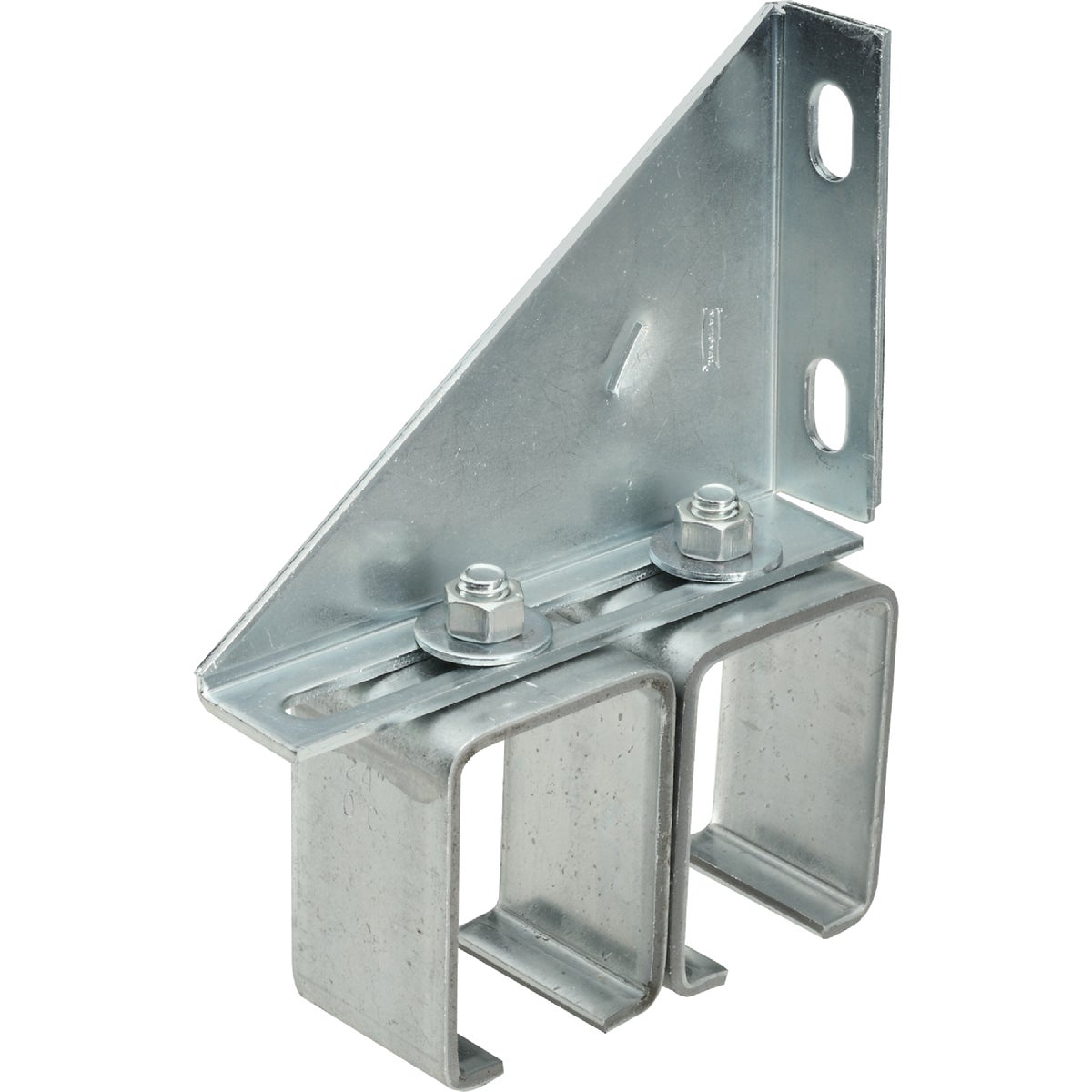 National DP51M2 Galvanized Double Box Rail Barn Door Bracket