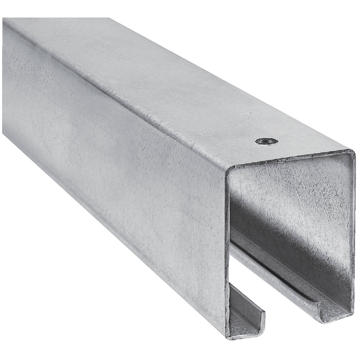 National 5116 8 Ft. Galvanized Box Rail Barn Door Rail