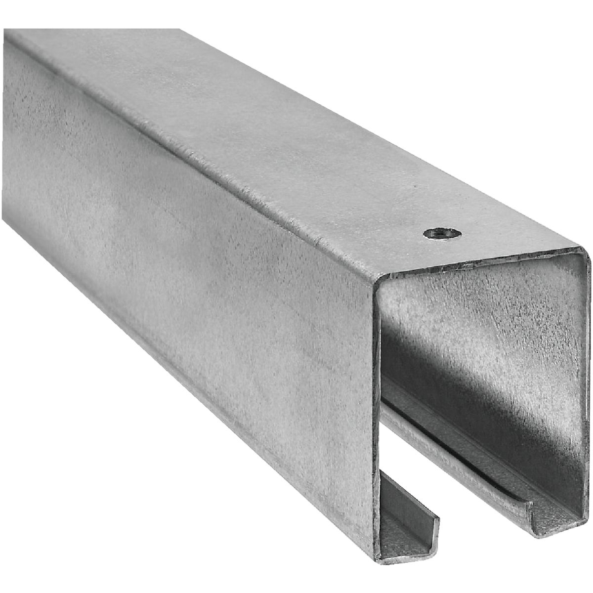 National 5116 10 Ft. Galvanized Box Rail Barn Door Rail