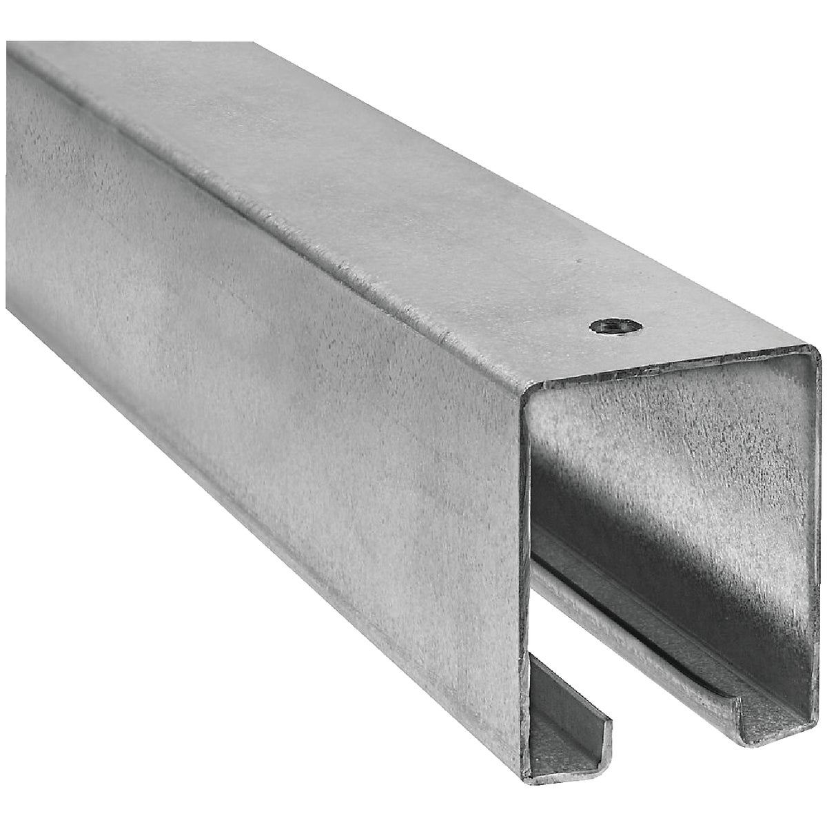 National 5116 12 Ft. Galvanized Box Rail Barn Door Rail