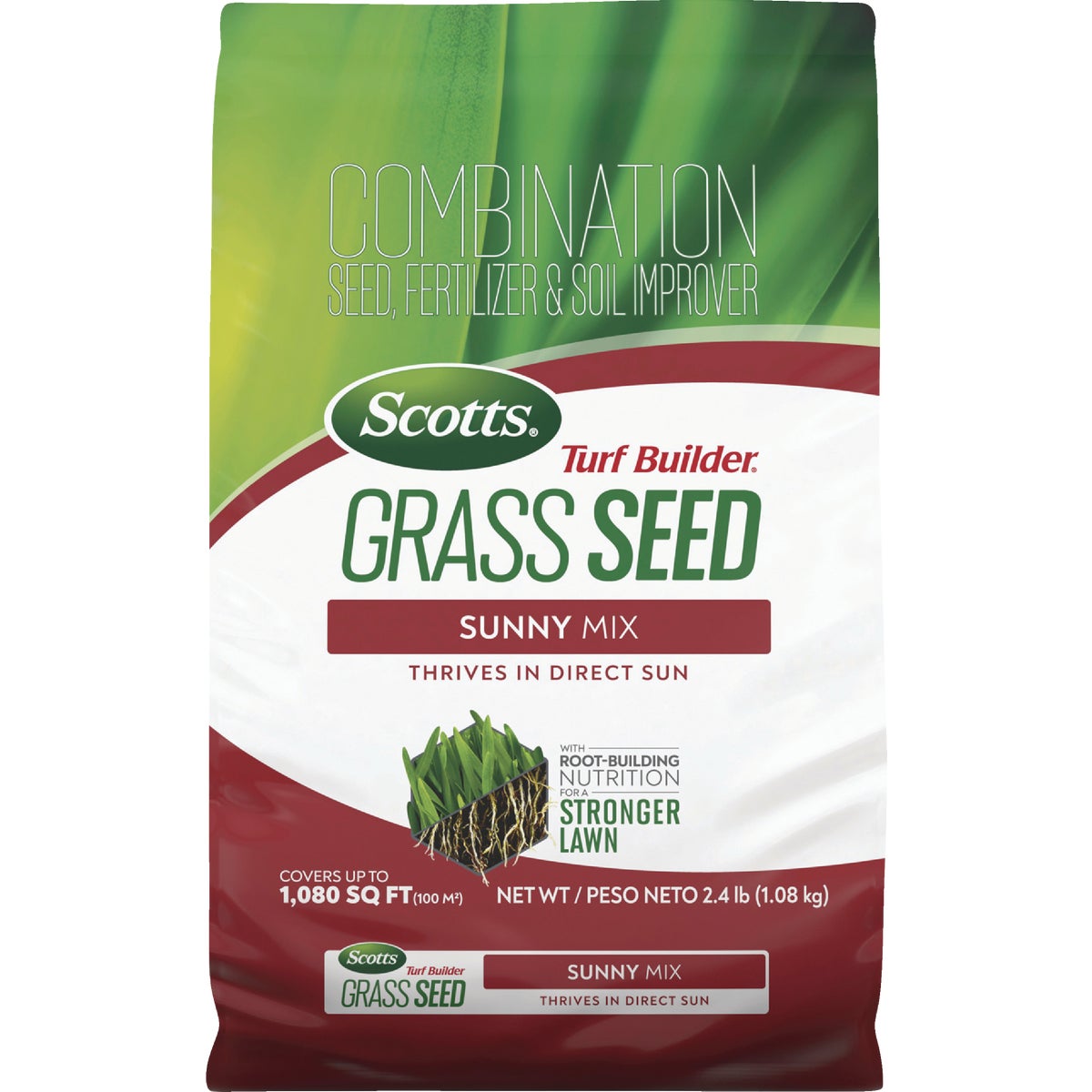 Scotts Turf Builder 2.4 Lb. 200 Sq. Ft. Sunny Mix Grass Seed