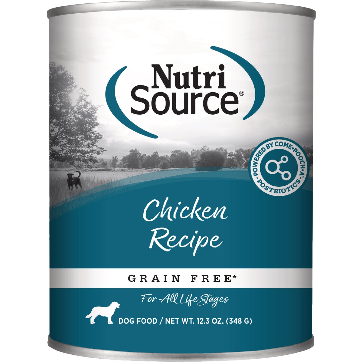 NutriSource 12.3 Oz. Chicken Recipe Grain Free Wet Dog Food