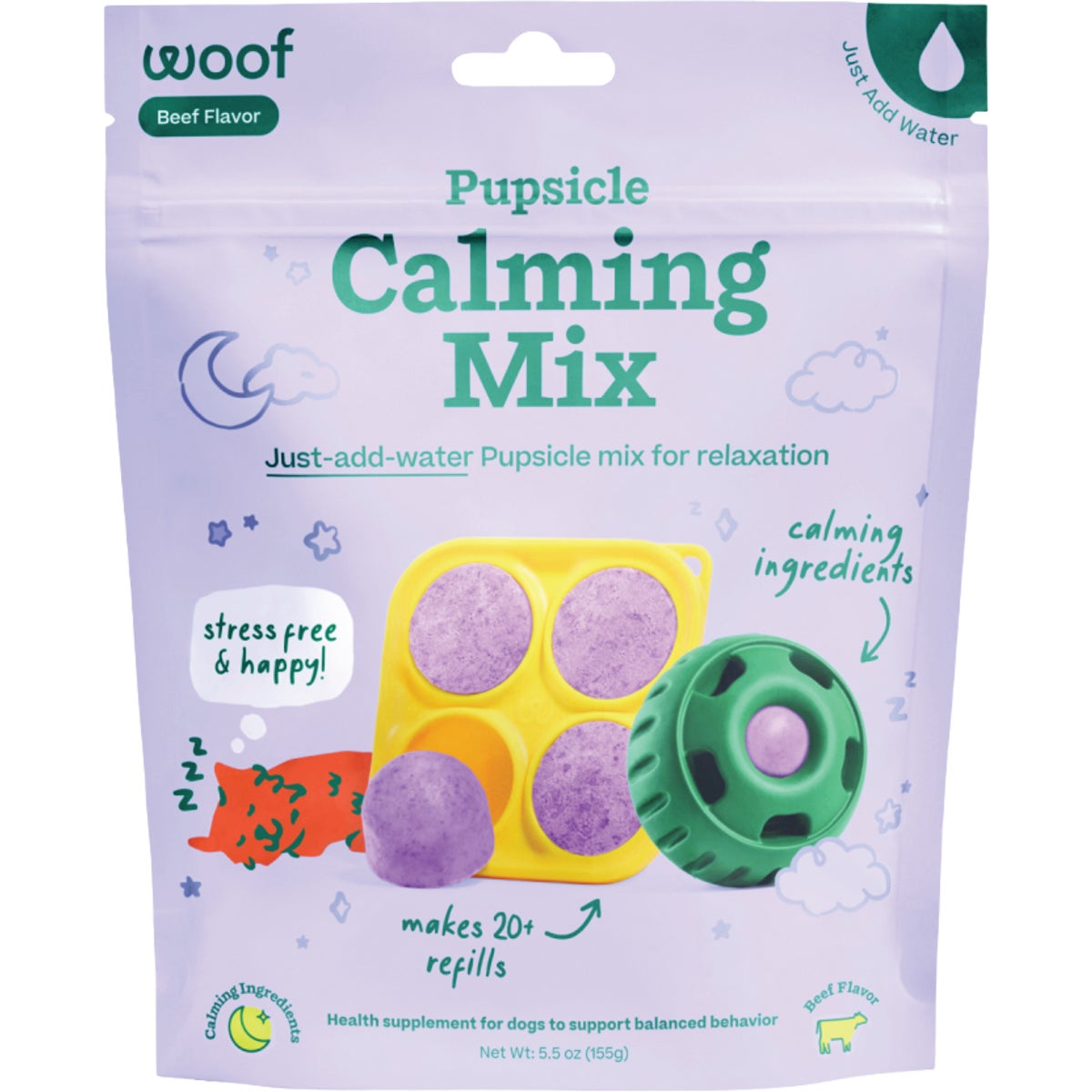 Woof Pupsicle 5.5 Oz. Calming Recipe Treat Mix