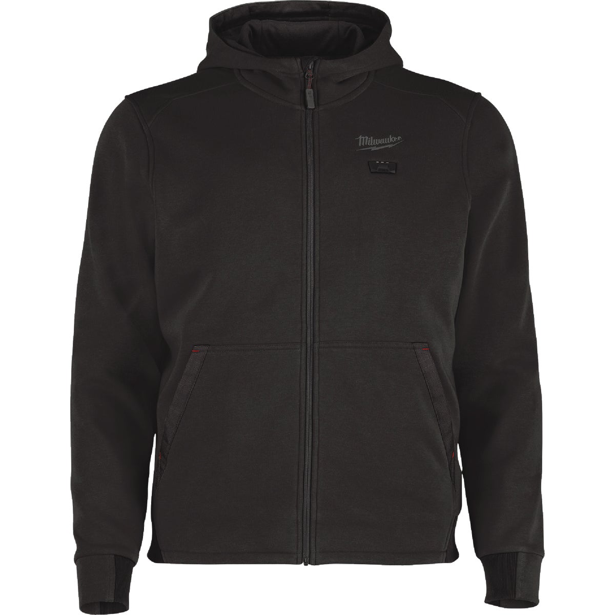 Milwaukee M12 Men's 2X Black Full-Zip Heated Hoodie