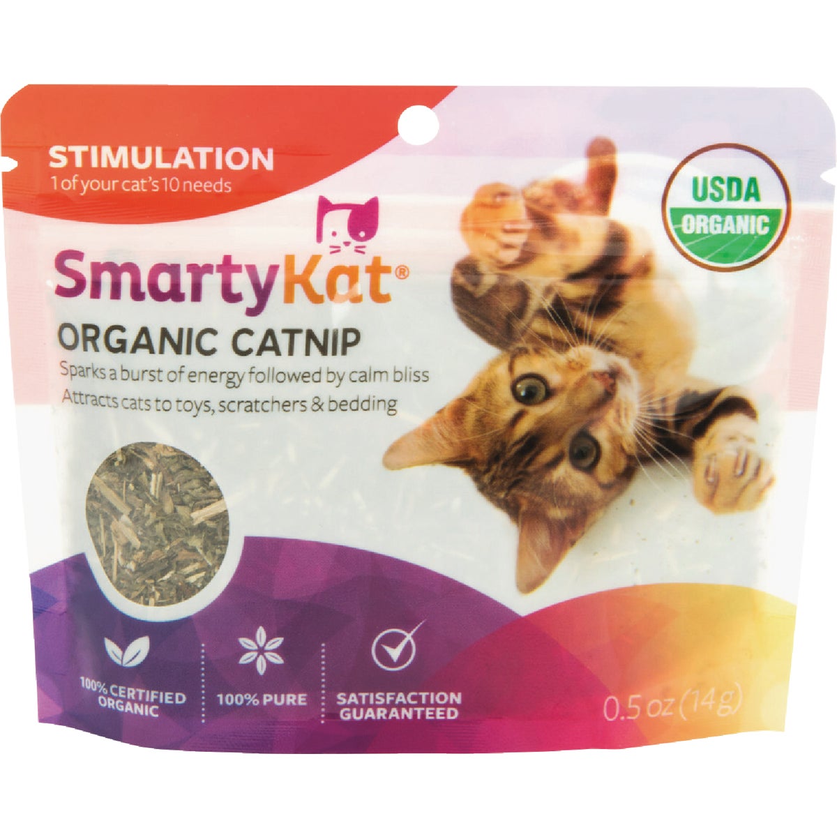 SmartyKat 0.5 Oz. Organic Catnip