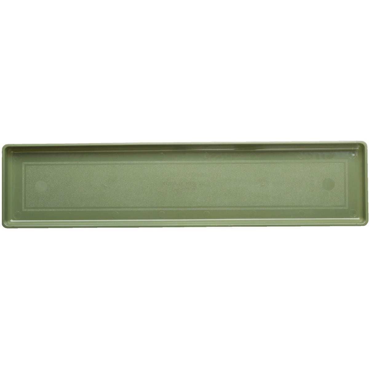 Novelty Countryside 24 In. Sage Plastic Flower Box Tray