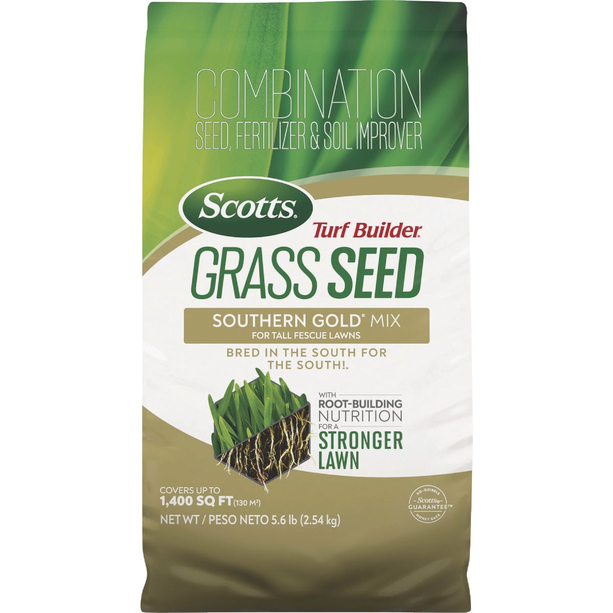Scotts Turf Builder 5.6 Lb. Grass Seed Southern Gold Mix for Tall Fescue Lawns