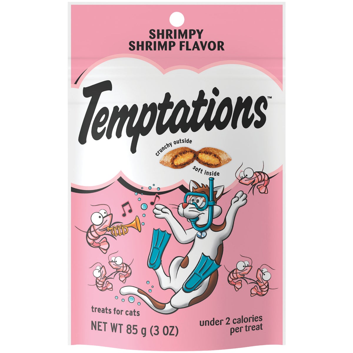 Temptations Shrimpy Shrimp 3 Oz. Cat Treats