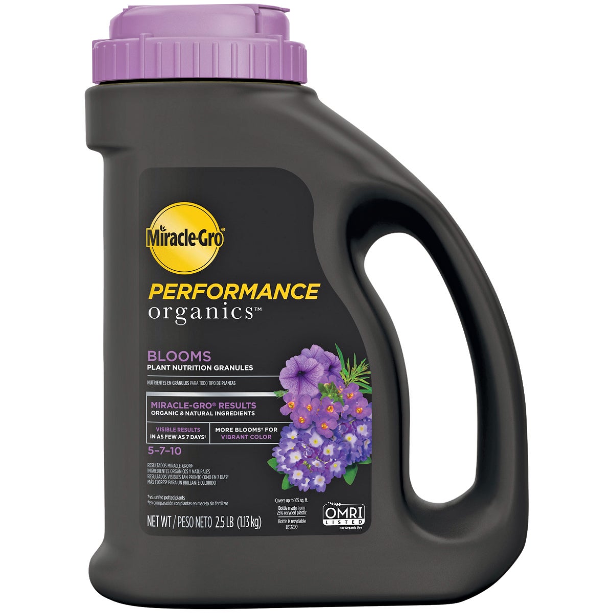 Miracle-Gro Performance Organics 2.5 Lb. Blooms Plant Nutrition Granules